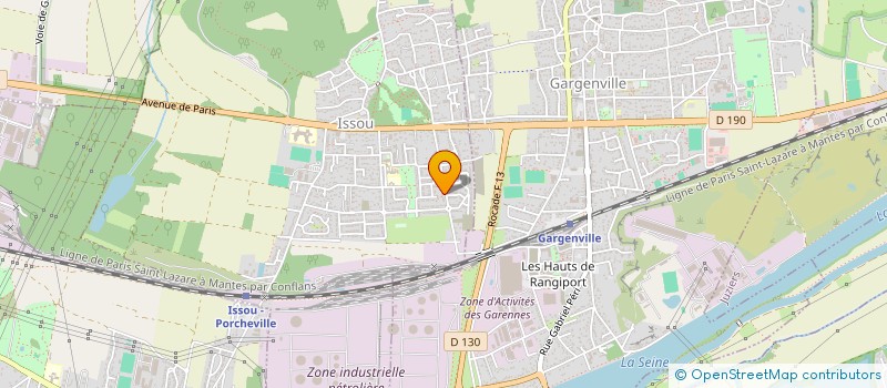 localisation de l'entreprise HOLDING TEFIL  ISSOU