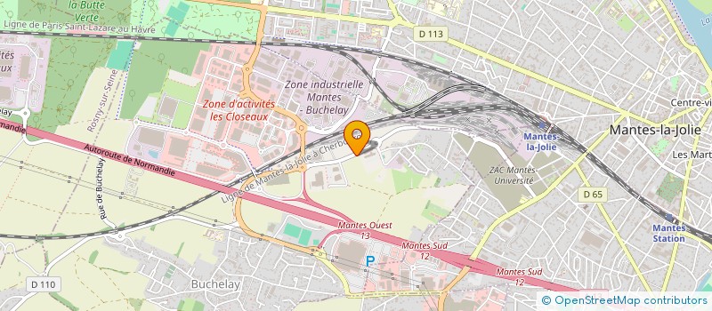 localisation de l'entreprise HOLDING TEMESIA GROUP  BUCHELAY