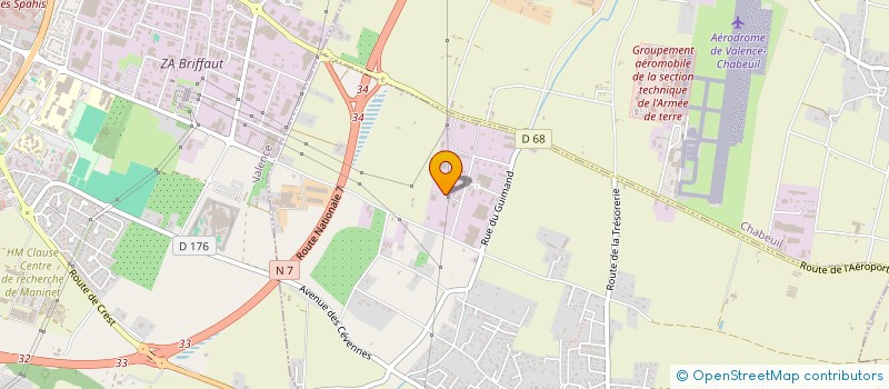 localisation de l'entreprise HOLDING TERRAIL  SAINT-MARCEL-LES-VALENCE