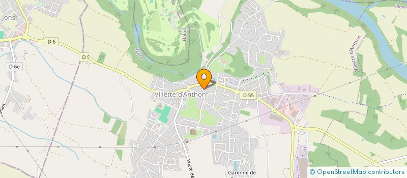 localisation de l'entreprise HOLDING TERREROS  VILLETTE-D'ANTHON