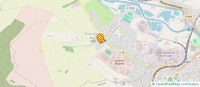 localisation de l'entreprise HOLDING TF à THIERVILLE-SUR-MEUSE