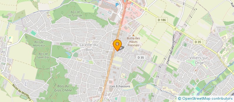 localisation de l'entreprise HOLDING TGP  BALLAINVILLIERS