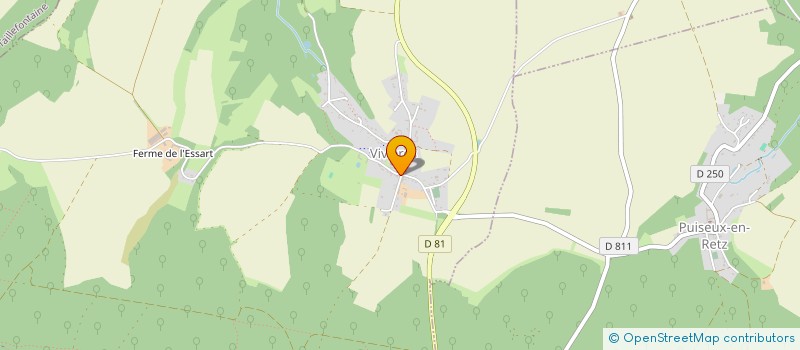 localisation de l'entreprise HOLDING THEMAT  LARGNY-SUR-AUTOMNE