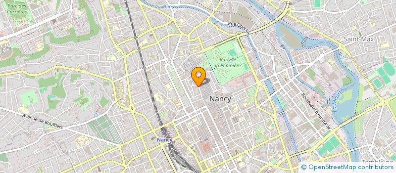 localisation de l'entreprise HOLDING THEO  NANCY