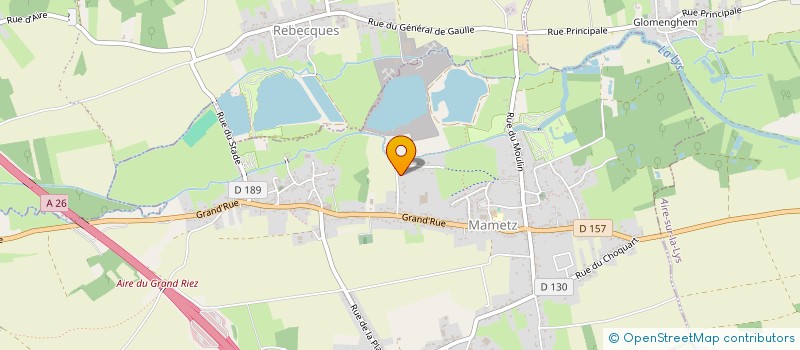 localisation de l'entreprise HOLDING THIRANT  MAMETZ