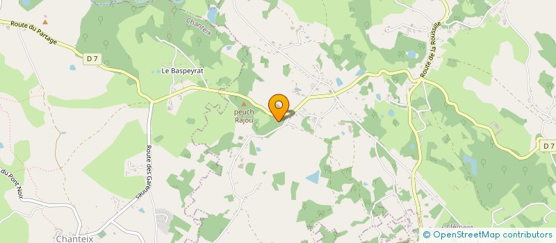 localisation de l'entreprise HOLDING THORIN  SAINT-CLEMENT