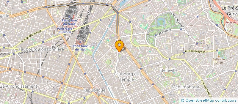 localisation de l'entreprise HOLDING THX  PARIS