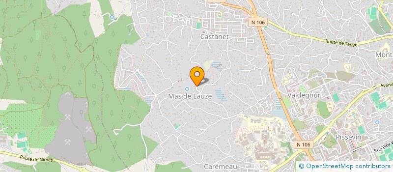 localisation de l'entreprise HOLDING TICA  NIMES