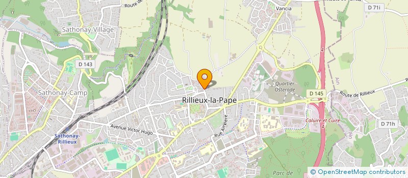 localisation de l'entreprise HOLDING TIGHOULA  RILLIEUX-LA-PAPE