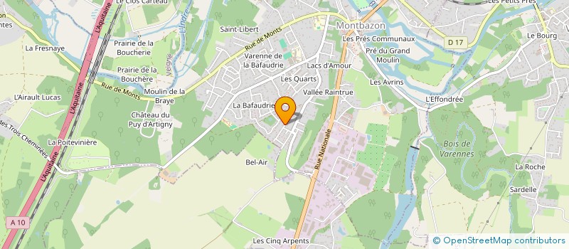 localisation de l'entreprise HOLDING TIHYA  SORIGNY