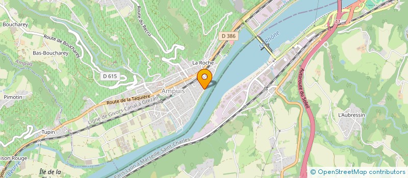 localisation de l'entreprise HOLDING TIWAZ  AMPUIS