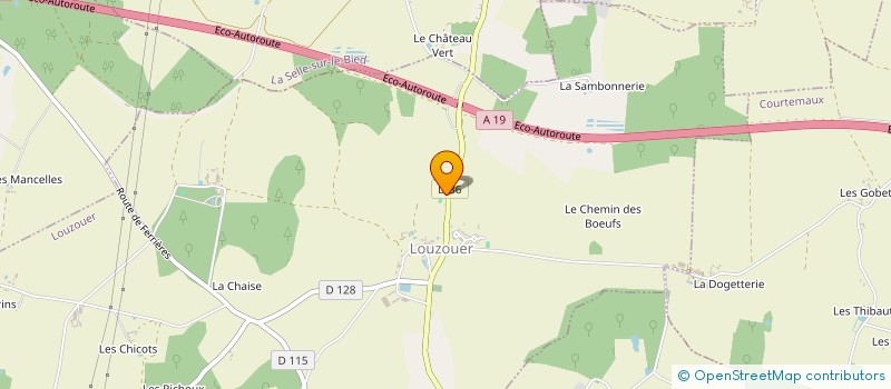 localisation de l'entreprise HOLDING TONY FAMILY  LOUZOUER