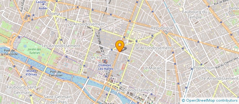 localisation de l'entreprise HOLDING TORRES  PARIS