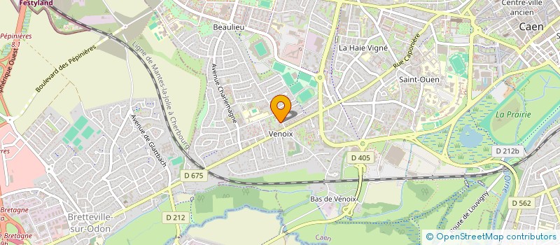 localisation de l'entreprise HOLDING TORRETTI à CAEN