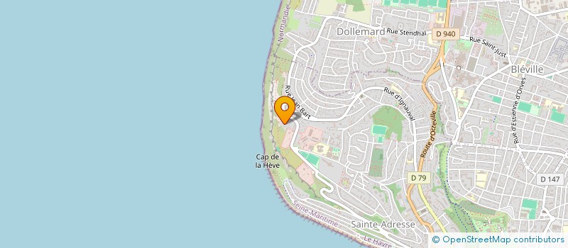 localisation de l'entreprise HOLDING TORYA  SAINTE-ADRESSE