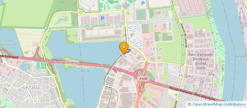 localisation de l'entreprise HOLDING TOURS NORD  BORDEAUX