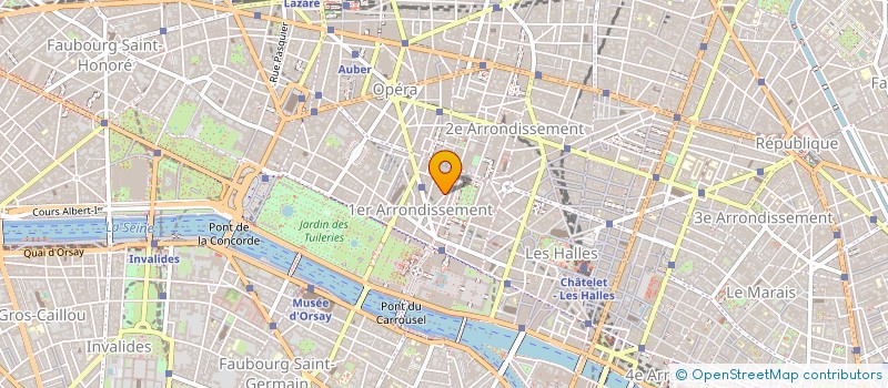 localisation de l'entreprise HOLDING TR CAPITAL  PARIS