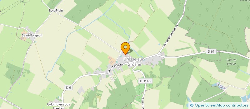 localisation de l'entreprise HOLDING TRENTE INVESTISSEMENT  BRESSE-SUR-GROSNE