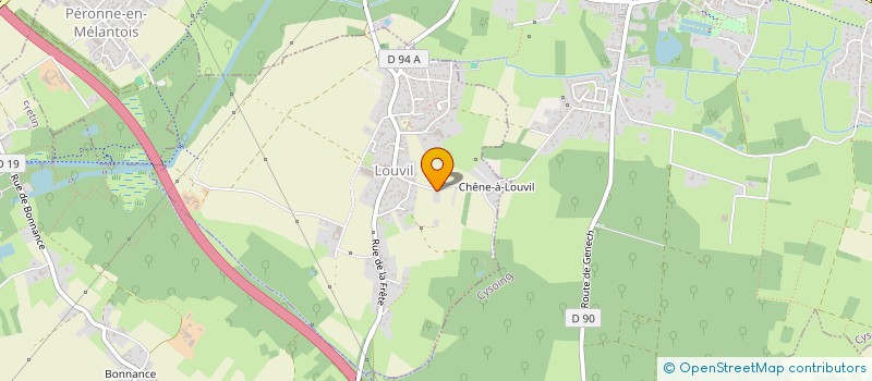 localisation de l'entreprise HOLDING TRICART INVEST  LOUVIL