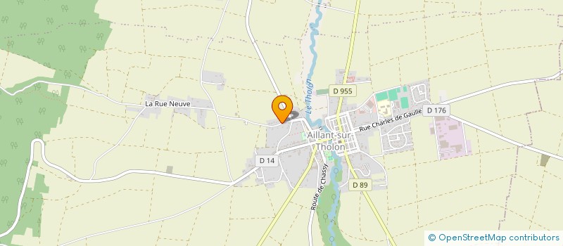 localisation de l'entreprise HOLDING-TRIUMPH  MONTHOLON