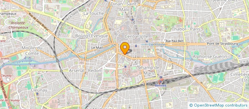 localisation de l'entreprise HOLDING TROTEL  RENNES