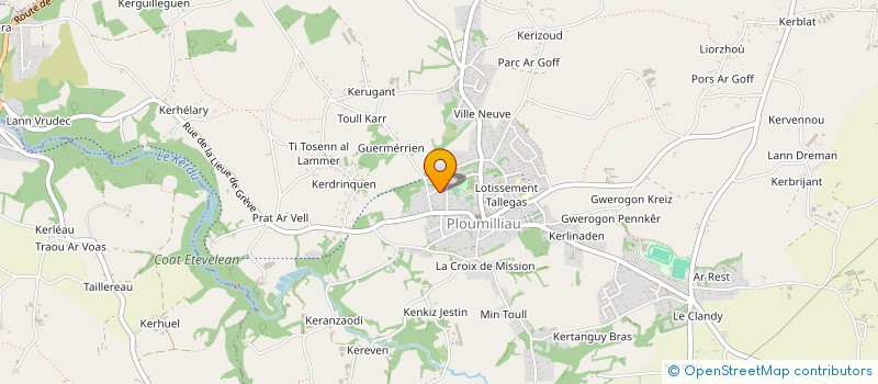 localisation de l'entreprise HOLDING TRUQUET  PLOUBEZRE