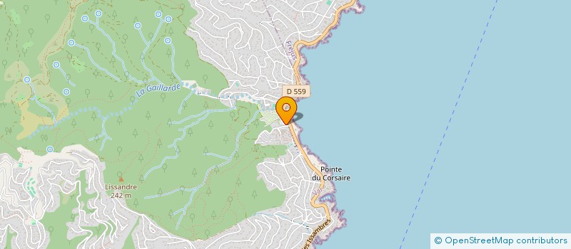 localisation de l'entreprise HOLDING ULYSSE  ROQUEBRUNE-SUR-ARGENS