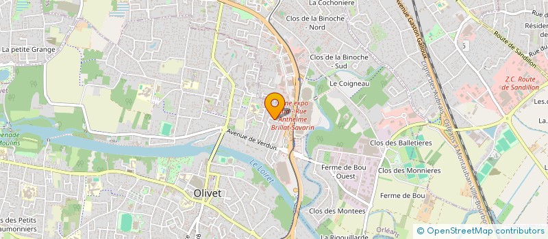 localisation de l'entreprise HOLDING UMI  OLIVET