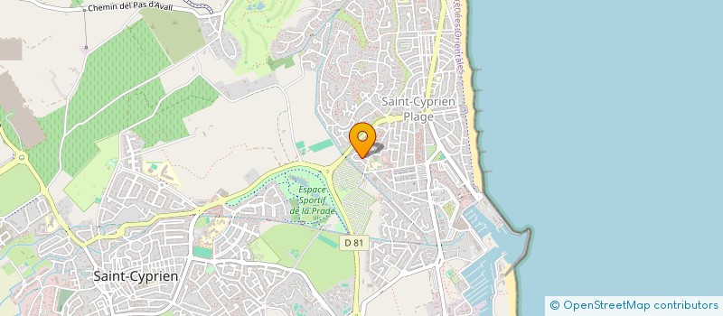 localisation de l'entreprise HOLDING UNIA  SAINT-CYPRIEN