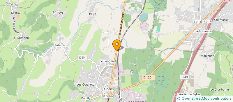 localisation de l'entreprise HOLDING V VERDEIL  ENTRELACS