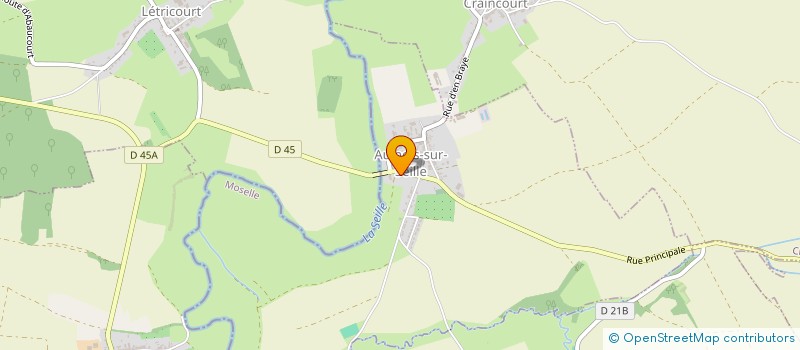 localisation de l'entreprise HOLDING VAF  AULNOIS-SUR-SEILLE