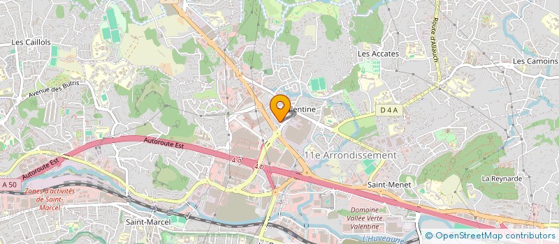localisation de l'entreprise HOLDING VALENTINEO SOCIETE DE PARTICIPATIONS FINANCIERES DE PROFESSION LIBERALE DE CHIRURGIENS-DENTISTES  MARSEILLE