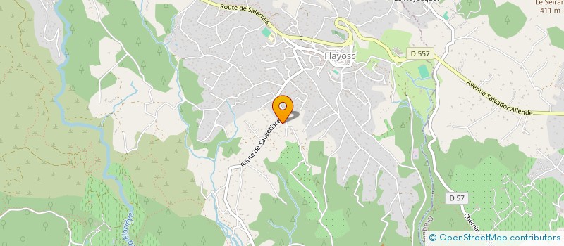 localisation de l'entreprise HOLDING VALLAGNOSC IMMOBILIER  FLAYOSC