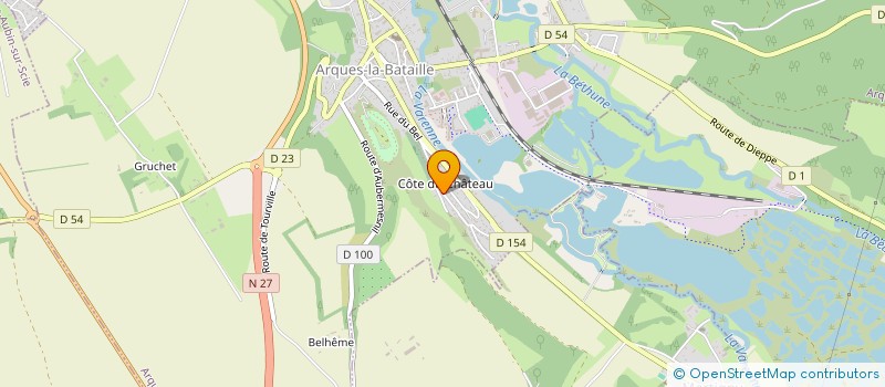 localisation de l'entreprise HOLDING VALLEE SANDRINE  ARQUES-LA-BATAILLE