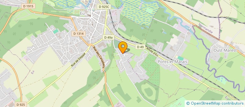 localisation de l'entreprise HOLDING VANDENBERGHE DANJOU  EU