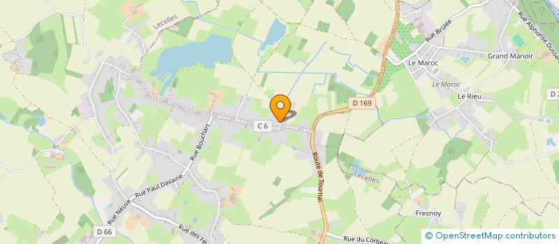 localisation de l'entreprise HOLDING VANLEYNSELLE  MAULDE