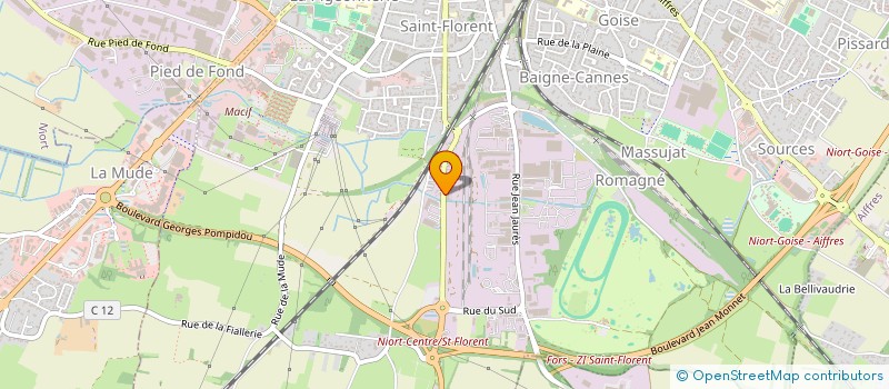 localisation de l'entreprise HOLDING VEHICULES INDUSTRIELS ET AUTOMOB  NIORT