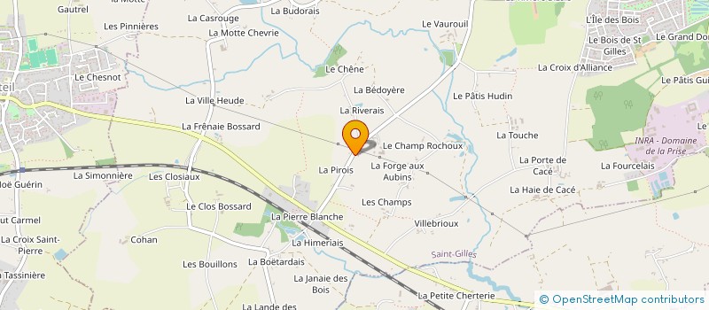 localisation de l'entreprise HOLDING VERDYS  SAINT-GILLES