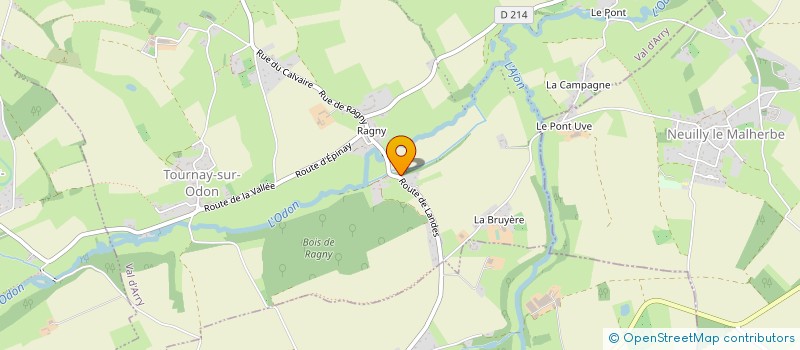 localisation de l'entreprise HOLDING VERGY  VAL D'ARRY