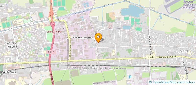 localisation de l'entreprise HOLDING VERHELLE  MARCK