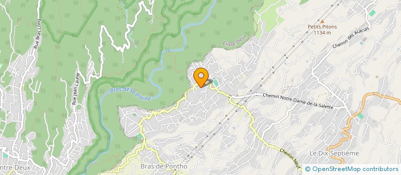 localisation de l'entreprise HOLDING VGR  LE TAMPON