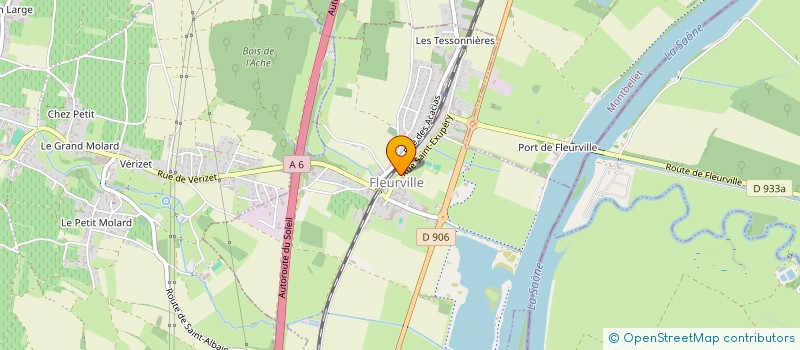 localisation de l'entreprise HOLDING VIAR  FLEURVILLE