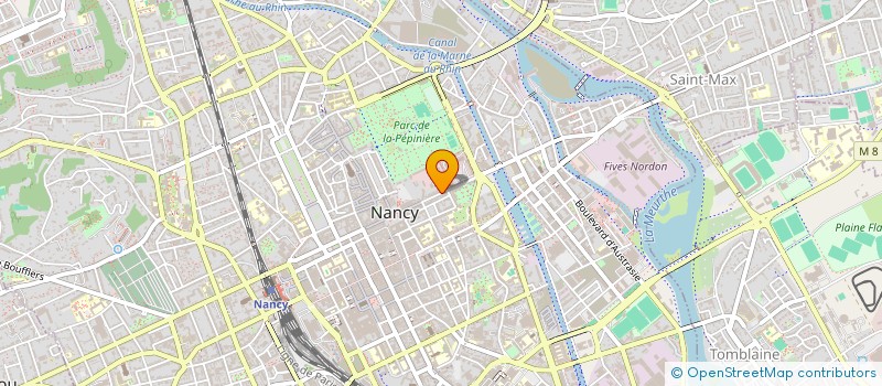 localisation de l'entreprise HOLDING VICI à NANCY