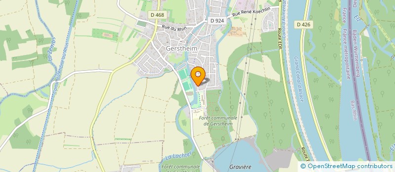 localisation de l'entreprise HOLDING VICTOR  ERSTEIN