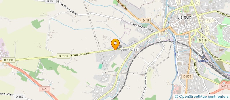 localisation de l'entreprise HOLDING VICTOR MARY  SAINT-DESIR