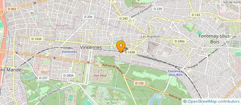 localisation de l'entreprise HOLDING VIEUX PAYS à FONTENAY-SOUS-BOIS