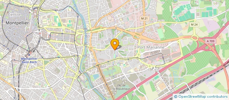 localisation de l'entreprise HOLDING VIGOURT à MONTPELLIER