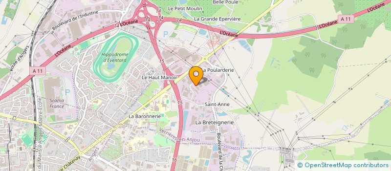 localisation de l'entreprise HOLDING VILLA à VERRIERES-EN-ANJOU