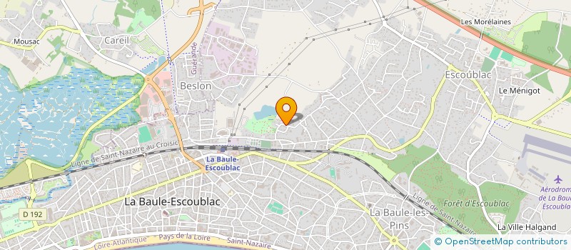 localisation de l'entreprise HOLDING VILLARD à LA BAULE-ESCOUBLAC