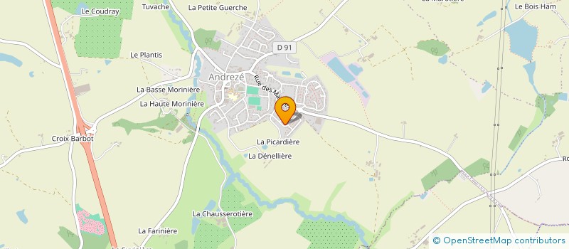 localisation de l'entreprise HOLDING VINCENT BLIN à BEAUPREAU-EN-MAUGES